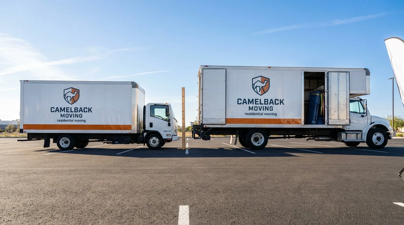 Moving truck size capacity guide in Saint Clairsville